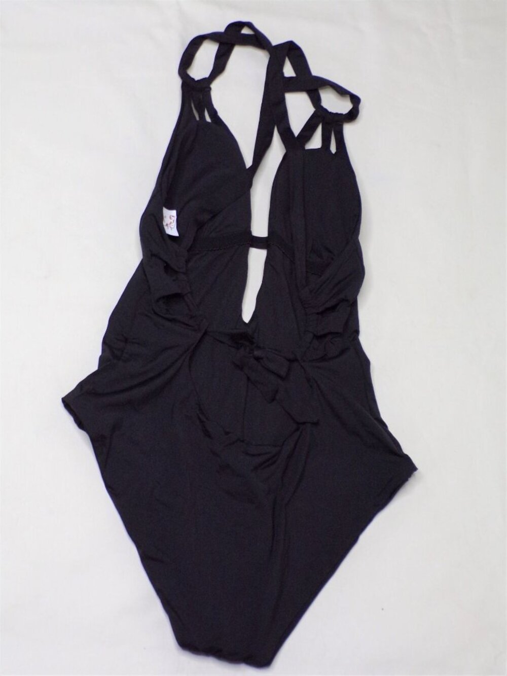 🆕BECCA Color Code Skylar Plunge One-Piece Swimsuit XX-Large (16) Black - Picture 7 of 7